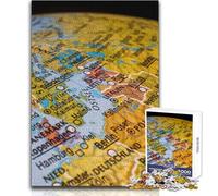 Puzzle per adolescenti 1000 pezzi Mappe Poster Giocattolo Gioco intellettuale Migliora la memoria Regali di compleanno Dimensioni 50x75cm
