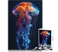 Puzzle per adolescenti 1000 pezzi Medusa blu Odissea giocattolo gioco intellettuale migliora la memoria regali di compleanno dimensioni 38x52cm