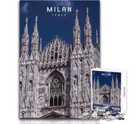 Puzzle per adolescenti 1000 pezzi Milan Toy Gioco intellettuale Migliora la memoria Regali di compleanno Dimensioni 50x75cm
