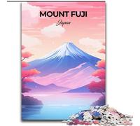 Puzzle per adolescenti 1000 pezzi Monte Fuji Giappone per età 14 e oltre per divertimento in famiglia e giochi serali Giocattoli regalo (38x26cm) 1000 pezzi