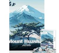 Puzzle per adolescenti 1000 pezzi Monte Huashan Cina Idee regalo giocattolo educativo per giochi educativi che migliorano l'amore tra coppie Dimensioni 38x52cm