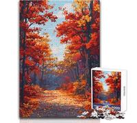 Puzzle per adolescenti 1000 pezzi,natura autunnale,pixel art,gioco stimolante,giocattoli,analisi e logica,regali di Babbo Natale segreto,dimensioni 50x75cm