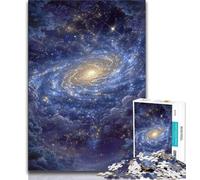 Puzzle per adolescenti 1000 pezzi Nebulosa del pianeta alieno, aiuta il cervello ad esercitare giocattoli avvincenti per coltivare la pazienza Decorazione perfetta 50x75cm