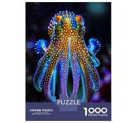 Puzzle Per Adolescenti 1000 Pezzi Neon Hawaiian Bobtail Squid Puzzle Per Adolescenti Giocattoli Antistress Vacanza A Casa Ammazza Il Tempo Aiuta Ad Allenare Il Cervello 70x50cm/1000pcs
