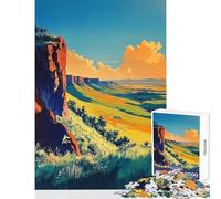 Puzzle per adolescenti 1000 pezzi NORTH DAKOTA Giocattoli antistress Regalo di compleanno Gioco pratico Decompressione intellettuale Dimensioni 50x75cm