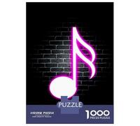Puzzle Per Adolescenti 1000 Pezzi Note Music Puzzle Per Adulti Giochi Per Famiglie Analisi E Logica Per Compleanno, Natale 38x26cm/1000pcs