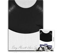 Puzzle per adolescenti 1000 pezzi Ogni momento ha una canzone Bellissimo gioco di design per il divertimento in famiglia Giocattoli antistress Dimensioni 38x52cm