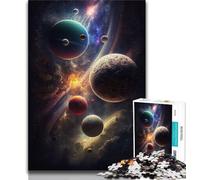 Puzzle per adolescenti 1000 pezzi Oltre la Via Lattea Puzzle per adulti giochi divertenti Decorazione murale Regali unici per compleanno e Natale 75x50cm