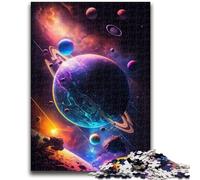 Puzzle per adolescenti 1000 pezzi Oltre l'orizzonte galattico Gioco educativo divertente e umoristico per compleanni, 50x75cm