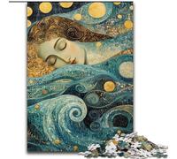 Puzzle per adolescenti 1000 pezzi Onde dell'oceano, allena il tuo cervello e le tue mani, regali di compleanno unici per età 14+ dimensioni 26x38cm