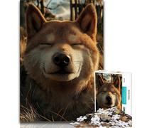 Puzzle per adolescenti 1000 pezzi Orso bruno, per gioco educativo, giocattolo, regalo di compleanno, regali, arte murale 75x50cm