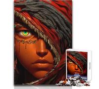 Puzzle per adolescenti, 1000 pezzi, osso, strega, stregone, magico, regalo di compleanno per ragazzi dai 14 anni in su (dimensioni 38x52cm)