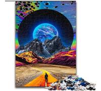 Puzzle per adolescenti 1000 pezzi Paesaggio onirico, giocattolo educativo intellettuale decomprimente, regalo di compleanno, regali, arte murale (dimensioni 50x75cm)