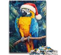 Puzzle per adolescenti 1000 pezzi Pappagallo della giungla Allena il tuo cervello e le tue mani Interazione genitore-figlio per età 14+ 50x75cm