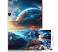 Puzzle per adolescenti 1000 pezzi Pianeta fantasma Perfetto passatempo rilassante Gioco professionale dal taglio netto Dimensioni giocattolo 50x75cm