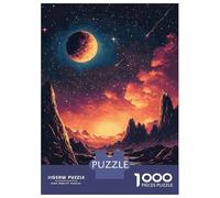 Puzzle Per Adolescenti 1000 Pezzi Pixelated Alien Landscape Puzzle Per Adulti Giocattolo Decorazione Da Parete Migliora La Memoria Regali Di Natale Compleanno 52x38cm/1000pcs
