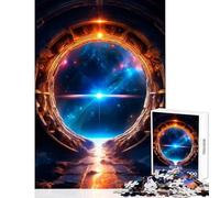 Puzzle per adolescenti 1000 pezzi Portale strano Giocattoli fai da te Ottimi regali e giocattoli Giochi per famiglie Migliorare l'amore tra coppie Dimensioni 50x75cm