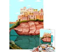 Puzzle per adolescenti 1000 pezzi Puglia Gioco pratico Giocattolo Gioco intellettuale Regalo di compleanno Regalo per donne (Dimensioni 38x52cm)