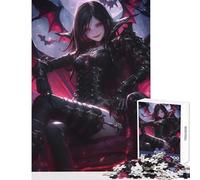 Puzzle per adolescenti 1000 pezzi Regina dei pipistrelli Giocattolo educativo Ottimo regalo per giochi Giochi per famiglie Allena il tuo cervello e le tue mani Dimensioni 38x26cm