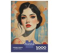 Puzzle Per Adolescenti 1000 Pezzi Retro Art Nouveau Style Model Puzzle Per Adulti Gioco Rompicapo Migliora La Memoria Aiuta Ad Allenare Il Cervello 70x50cm/1000pcs