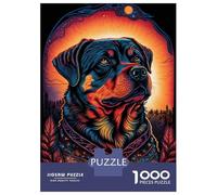 Puzzle Per Adolescenti 1000 Pezzi Rottweiler Style 7 Puzzle Per Adolescenti Giochi Rilassanti Regali Per Donne Per Compleanno, Natale 70x50cm/1000pcs