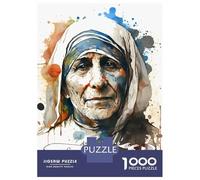 Puzzle Per Adolescenti 1000 Pezzi Saint Mother Teresa India Puzzle Per Adolescenti Giocattoli Antistress Vacanza A Casa Ammazza Il Tempo Aiuta Ad Allenare Il Cervello 38x26cm/1000pcs