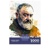 Puzzle Per Adolescenti 1000 Pezzi Saint Padre Pio Puzzle Per Adulti Gioco Pratico Decorazione Perfetta Compleanni E Regali 52x38cm/1000pcs