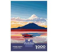 Puzzle Per Adolescenti 1000 Pezzi Salar De Uyuni Landscape Puzzle Per Adulti Gioco Per Famiglie Corsa Di Velocità Manuale Compleanno 38x26cm/1000pcs