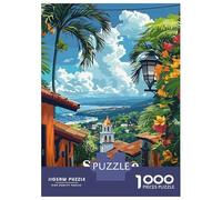 Puzzle Per Adolescenti 1000 Pezzi San Jose, Costa Rica Puzzle Per Adolescenti Giochi Rilassanti Regali Per Donne Per Compleanno, Natale 38x26cm/1000pcs