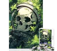 Puzzle per adolescenti 1000 pezzi scheletro astronauta decorazione per la casa giocattoli regalo compleanno gioco educativo migliora l'amore tra coppie dimensioni 38x52cm