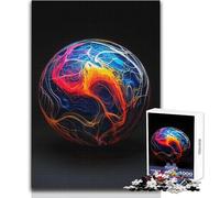 Puzzle per adolescenti 1000 pezzi Sfera astratta Arte Giocattoli Giochi educativi Sfida difficile Regali di Babbo Natale segreto Dimensioni 50x75cm