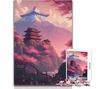 Puzzle per adolescenti 1000 pezzi Sogno giapponese Perfetto passatempo rilassante per il tempo libero Gioco professionale dal taglio pulito Dimensioni giocattolo 38x52cm