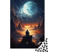 Puzzle Per Adolescenti 1000 Pezzi Space Adventure Journey to The Stars Puzzle Per Adulti Gioco Rompicapo Corsa Di Velocità Delle Mani Attività Divertenti A Casa 52x38cm/1000pcs