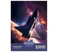 Puzzle Per Adolescenti 1000 Pezzi Space Shuttle Puzzle Per Adulti Giochi Per Famiglie Taglio Di Precisione Regali Unici Per Compleanno 38x26cm/1000pcs