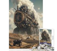 Puzzle per adolescenti 1000 pezzi Steampunk Colossus Giocattolo Decorazione da parete Idee regalo Gioco rompicapo Migliora l'amore tra coppie Dimensioni 38x52cm