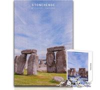 Puzzle per adolescenti 1000 pezzi Stonehenge Giochi educativi Taglio di precisione Regali di Babbo Natale segreto Dimensioni 50x75cm