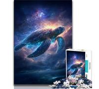 Puzzle per adolescenti 1000 pezzi Tartaruga magica Puzzle per adulti antistress Sfida difficile Regali di Babbo Natale segreto 38x26cm