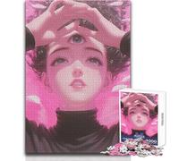 Puzzle per adolescenti 1000 pezzi Terzo occhio Dolore Perfetto passatempo rilassante per il tempo libero Gioco professionale dal taglio netto Dimensioni giocattolo 50x75cm