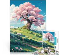 Puzzle per adolescenti 1000 Pezzi The Cherry Tree Pädagogisches Spielzeug zum Stressabbau Geschenk zum Geburtstag52x38cm