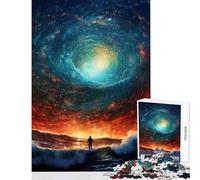 Puzzle per adolescenti 1000 pezzi The Edge of The Universe giocattolo da parete ottimo regalo giochi educativi interazione genitore-figlio (dimensioni 38x52cm)