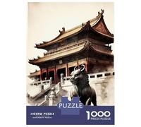 Puzzle Per Adolescenti 1000 Pezzi The Forbidden City China Puzzle Per Adolescenti Giochi Rilassanti Regali Per Donne Per Compleanno, Natale 38x26cm/1000pcs