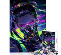 Puzzle per adolescenti 1000 pezzi The Neon Muse Giocattolo educativo Regali di compleanno Gioco impossibile Migliora l'amore tra coppie (dimensioni 38x26cm)