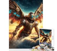 Puzzle per adolescenti 1000 pezzi The Steampunk Guardian Giocattolo Decorazione da parete Opera d'arte Regalo Gioco per famiglie Interazione genitore-figlio Dimensioni 38x52cm