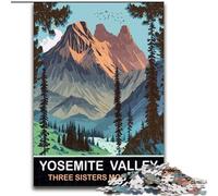 Puzzle per adolescenti 1000 pezzi Three Sisters Mountain Family Game Antistress Difficile Sfida Collezione Artisti, Belle Arti (50x75cm) 1000 pezzi