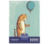 Puzzle Per Adolescenti 1000 Pezzi Tiger Drawn Puzzle Per Adulti Gioco Per Famiglie Assemblaggio Di Modelli Divertimento A Casa Attività, 70x50cm/1000pcs