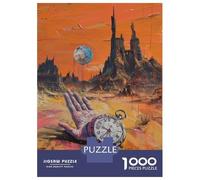 Puzzle Per Adolescenti 1000 Pezzi Time Travel Fantasy Castle Puzzle Per Adulti Gioco Pratico Decorazione Perfetta Compleanni E Regali 52x38cm/1000pcs