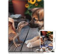 Puzzle per adolescenti 1000 pezzi Un incontro magico Gioco stimolante Giocattoli Attività per la famiglia Giocattolo educativo Dimensioni 38x26cm