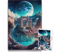 Puzzle per adolescenti 1000 pezzi Un magnifico palazzo Giocattoli Giochi educativi Sfida difficile Regali di Babbo Natale segreto Dimensioni 50x75cm