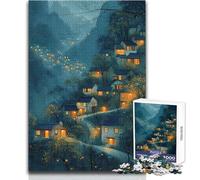 Puzzle per adolescenti 1000 pezzi Una bella notte di divertimento in famiglia e serata di giochi Analisi e idee regalo logiche Dimensioni 50x75cm