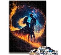Puzzle per adolescenti 1000 pezzi Una danza nello spazio Allena il cervello e le mani Interazione genitore-figlio per età 14+ 50x75cm